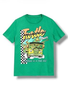 Kids Teenage Ninja Mutant Turtles TMNT Graphic T-Shirt - Size Large 10/12 - NWT